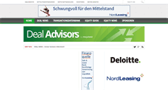 Desktop Screenshot of deal-advisors.com